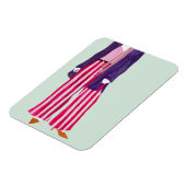 Figuur met vaste Mode - gestripte zuigers Magneet (Linkerzijde)