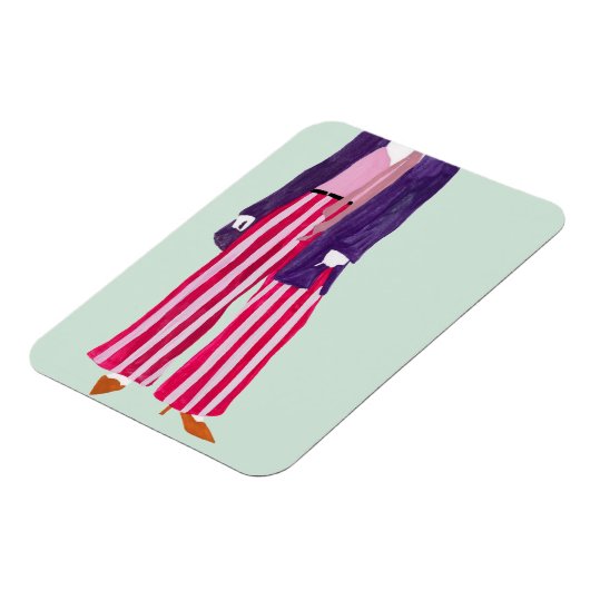 Figuur met vaste Mode - gestripte zuigers Magneet (Linkerzijde)