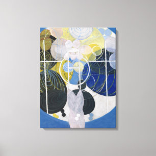 Figuur nr. 5 door Hilma af Klint Canvas Afdruk