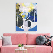 Figuur nr. 5 door Hilma af Klint Canvas Afdruk (Insitu (Woonkamer))