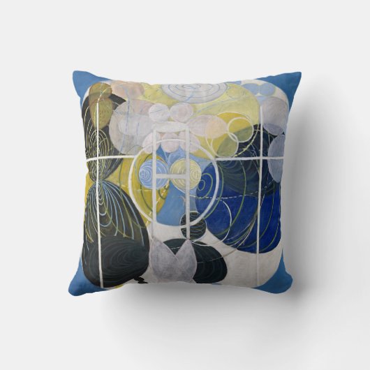 Figuur nr. 5 door Hilma af Klint Kussen (Achterkant)