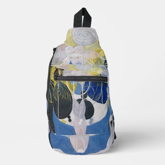 Figuur nr. 5 door Hilma af Klint Sling Bag (Voorkant)