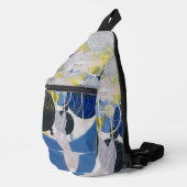 Figuur nr. 5 door Hilma af Klint Sling Bag (Rechterhoek)