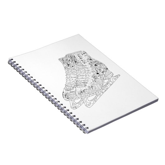 figuur schaats 2 notitieboek (Rechterzijde)