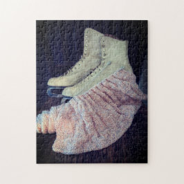 Figuur Schaatsen en Baby Deken Ontspannende Zelfzo Legpuzzel