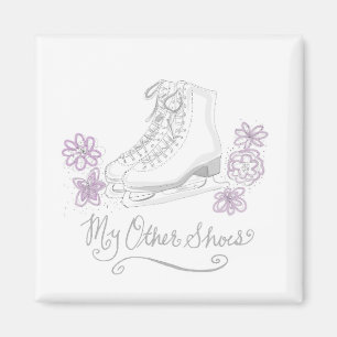 Figuur Schaatsen Koelkast Magneet