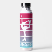 Figuur Schaatsen Meisje aanpassen naam Waterfles (Links)