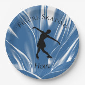 Figuur Schaatsen Partij Papier Bord w / Naam (Voorkant)