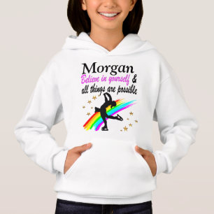 FIGUUR SCHAATSKAMPIOEN GEPERSONALISEERD SWEATSHIRT