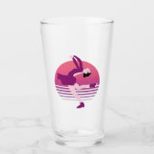 Figuur schaatsmeisje - kunst van ijsdansen glas (Voorkant)