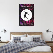Figuur Schatting "Ice Princess", gepersonaliseerd Canvas Afdruk (Insitu (Slaapkamer))