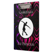 Figuur Schatting "Ice Princess", gepersonaliseerd Klembord (Links)