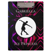 Figuur Schatting "Ice Princess", gepersonaliseerd Klembord (Voorkant)