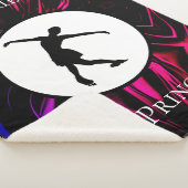 Figuur Schatting "Ice Princess", gepersonaliseerd Sherpa Deken (3/4)