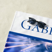 Figuur Schatting "Ice Princess", gepersonaliseerd Strandlaken (In situ)