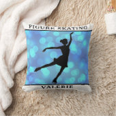 Figuur Sierkussen Skating met Naam (Deken)