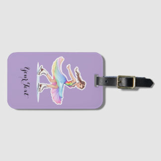 Figuur Skater Bag Label Bagagelabel