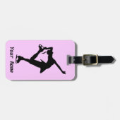 Figuur Skater Bagagelabel (Voorkant horizontaal)