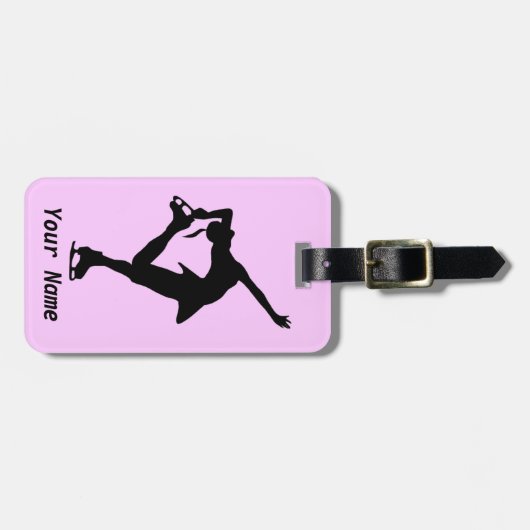 Figuur Skater Bagagelabel (Voorkant horizontaal)