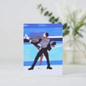 Figuur Skater Briefkaart (Staand voorkant)