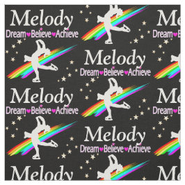 FIGUUR SKATER DROMEN GEPERSONALISEERDE STOF