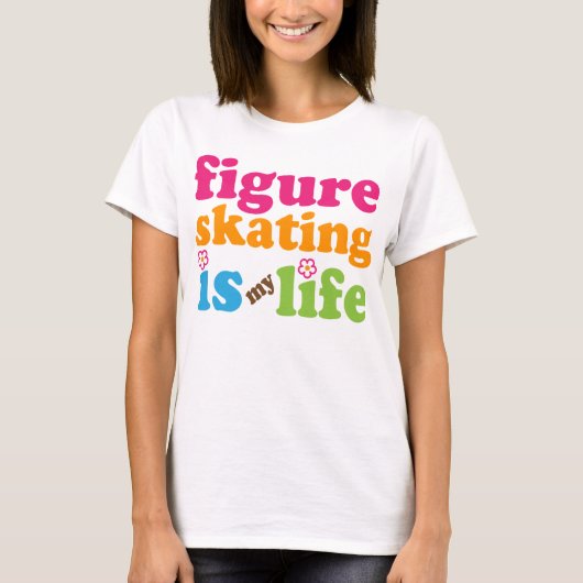 Figuur Skater Gift Girls T-shirt (Voorkant)
