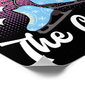 Figuur Skater Ice SkatingitS allen over Poster (Hoek)