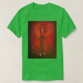 Figuur Skater Kamila Valieva: quad-sprong T-shirt (Design voorkant)