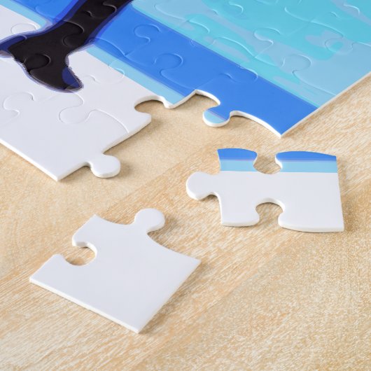 Figuur Skater Legpuzzel (Zijkant)