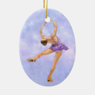 Figuur Skater Ornament