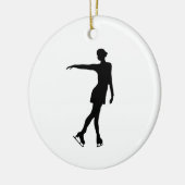 Figuur Skater Ornament B&W (Links)