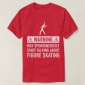 Figuur Skating Funny Gift T-shirt (Design voorkant)