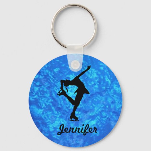 Figuur Sleutelhanger Skater Name (water) (Voorkant)