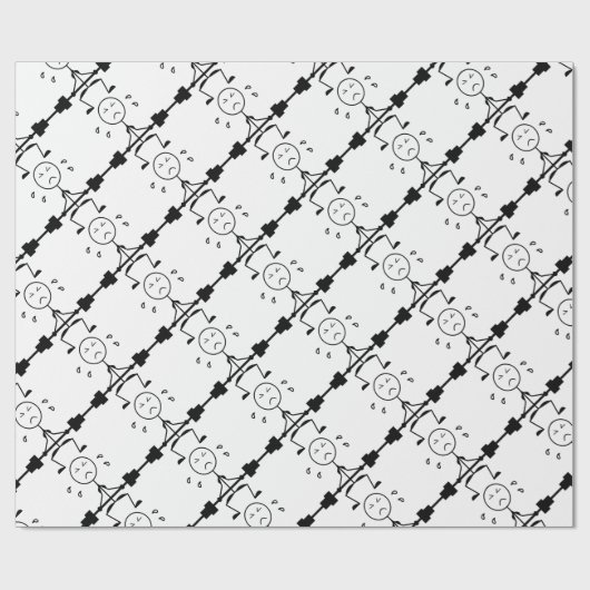 FIGUUR STICK4 CADEAUPAPIER (Vlak)