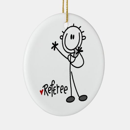 Figuur T-shirts en cadeautjes Keramisch Ornament (Rechts)