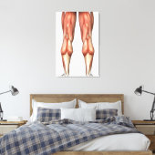 Figuur ter illustratie van de spiergroepen van de  canvas afdruk (Insitu (Slaapkamer))