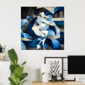 Figuur Triste | Francis Picabia | Poster (Thuiskantoor)