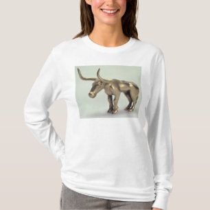 Figuur van een stier t-shirt