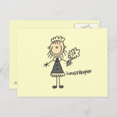 Figuur voor de uitvoerder briefkaart (Voorkant / Achterkant)