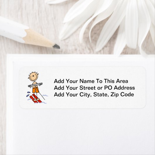 Figuur waterpas etiket (Insitu)