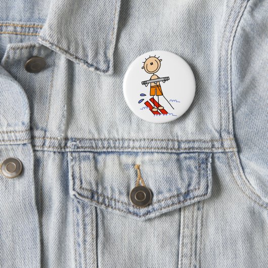 Figuur waterpas ronde button 5,7 cm (In situ)