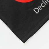 Fih Calling Remind Me Message Decline Accept Phone Fleece Deken (Hoek)