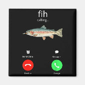 Fih Calling Remind Me Message Decline Accept Phone Magneet (Voorkant)