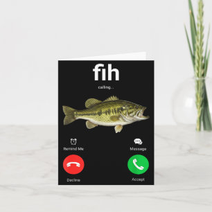 Fih Oproep Afwijzen Accepteren Grappige Telefoonge Kaart