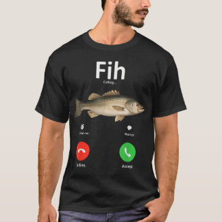 Fih Oproep Herinner Me Bericht Weigeren Accepteren T-shirt