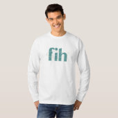 FIH T-Shirt – Uniek modern ontwerp (Voorkant volledig)