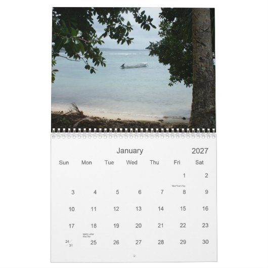 Fiji 2010 kalender (Jan 2027)