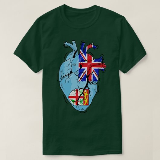 Fiji 5 t-shirt (Design voorkant)