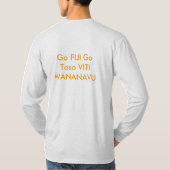 Fiji 7's Rugby Fans Basic Long Meve T-shirt (Achterkant)