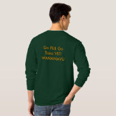 Fiji 7's Rugby Fans Basic Long Meve T-shirt (Achterkant volledig)